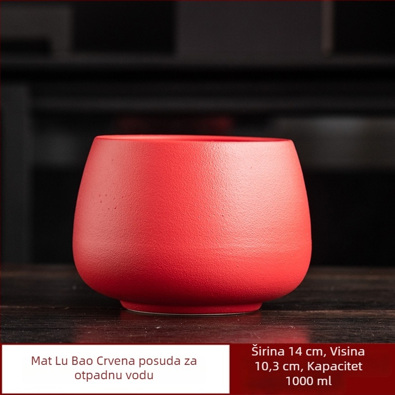 Vintage Gongfu dodaci za čaj: posuda za čajne naslage, posuda za pranje čaja, pohrana čaša, veliki vodeni spremnik, kanta za otpadnu vodu
