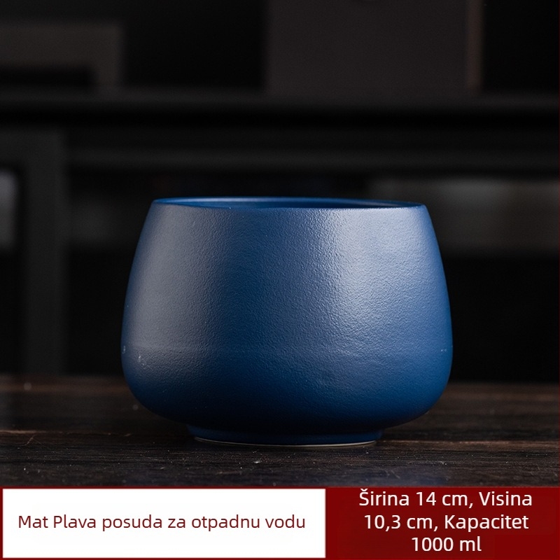 Vintage Gongfu dodaci za čaj: posuda za čajne naslage, posuda za pranje čaja, pohrana čaša, veliki vodeni spremnik, kanta za otpadnu vodu