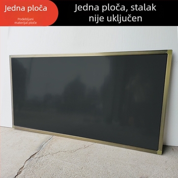 Pokretna ploča za pisanje sa stalakom od nehrđajućeg čelika, vertikalna sklopiva ploča za nastavu, obuku, škole i vojsku