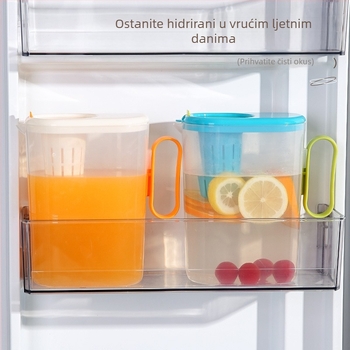 Kanta za hladnu vodu za kućnu upotrebu, velika kapaciteta, s poklopcem, otporna na visoke temperature, japanskog stila