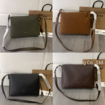 Wan'An Koujia 25. model Mott Messenger torba od kože goveda, velika zapremina, opušten stil, preko ramena, pliš torba
