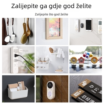 Nano dvostruka ljepiljiva traka visoke viskoznosti od akrilata, prozirna, periva, vodootporna, bez tragova