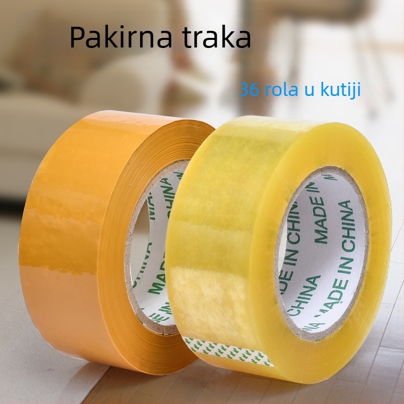 Traka za pakiranje 4,8 cm × 150 m, prozirno bež boje