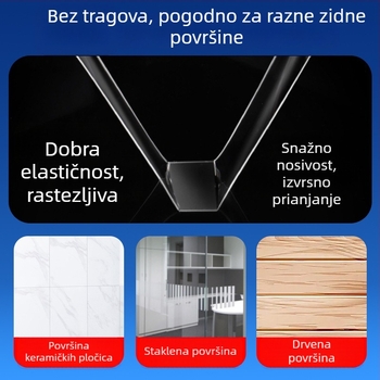 Nano dvostrana ljepljiva traka, bez tragova, vodootporna, debela akrilna traka za učvršćivanje