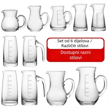 Stakleni set za alkohol s 100 ml graduiranom decanterom, za kućnu i poslovnu upotrebu