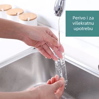 Nano dvostrano prozirna ljepljiva traka visoke viskoznosti, periva i višekratno upotrebljiva, akrilno ljepilo