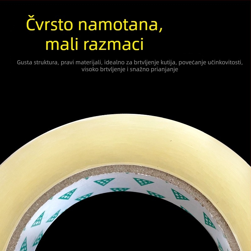 Prozirna traka za urede visokog prianjanja, uska, širina 1.0/1.2/1.5/1.8/2.0/2.4 cm.