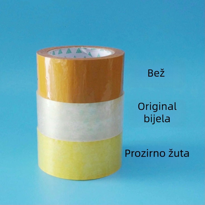 Prozirna pakirajuća traka s dizajnom zlatnog grančice, širina 4,5 cm, duljina 130 m, prilagodljiva