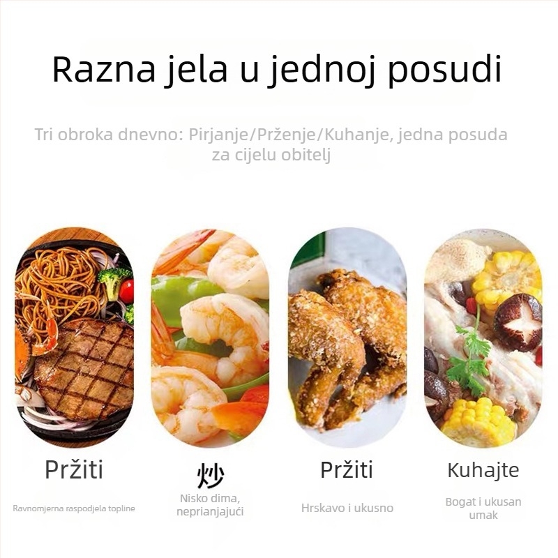 Yukihira lonac za instantnu rezance, mali lonac za kućnu upotrebu, lonac s Maifan kamenom za rezance, kompatibilan s indukcijskom pločom, neprijanjajuća površina, japanski stil
