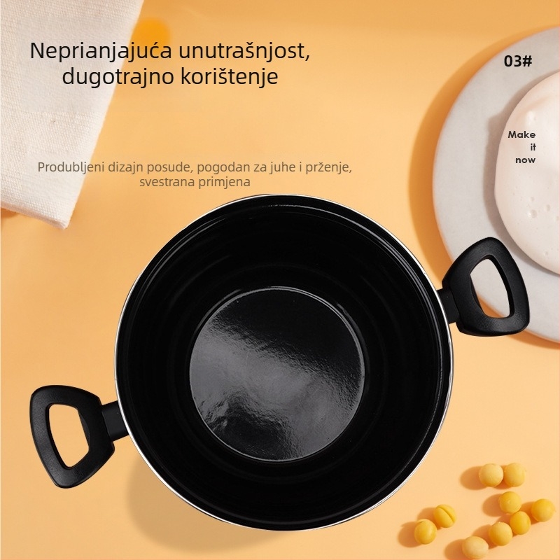 Kućni duboki fryer s mrežastom košarom – za pomfrit i piletinu, višenamjenski lonac