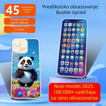 Dječji mobilni telefon – višefunkcionalna edukativna igračka sa glazbom i pričama