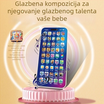 Dječji mobilni telefon – višefunkcionalna edukativna igračka sa glazbom i pričama