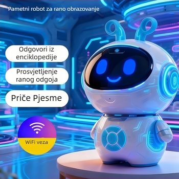 Dječji AI robot za rano obrazovanje: inteligentan robot za pričanje priča, interaktivni chat i glasovna interakcija