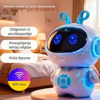 Dječji AI robot za rano obrazovanje: inteligentan robot za pričanje priča, interaktivni chat i glasovna interakcija