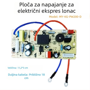 Ploča za napajanje za električni tlak kuhalo, modeli 502A1, MY-12CS503A, MY-12CS603A