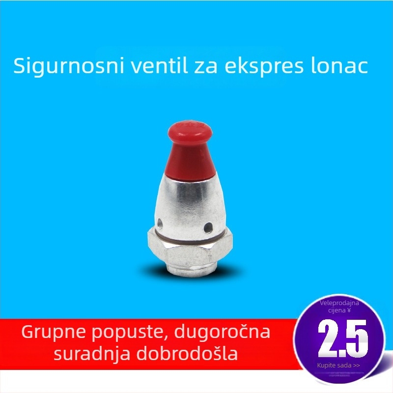 Aksesoari za lonac pod pritiskom: sigurnosni ventil, alarm ventil, univerzalno za marku Shuangxi Aishida Little Helper