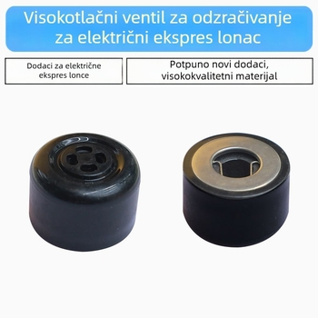 Kompatibilno s Jiuyang električnim loncem za tlak: ventil za ograničenje tlaka, sigurnosni ventil, ventil za otpuštanje zraka, izlazni ventil i težak čekić