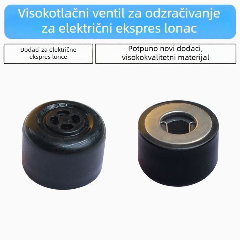 Kompatibilno s Jiuyang električnim loncem za tlak: ventil za ograničenje tlaka, sigurnosni ventil, ventil za otpuštanje zraka, izlazni ventil i težak čekić