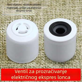 Ispušni ventil, ventil za ograničenje tlaka i sigurnosni ventil za električni kuhalo na tlak Midea, model MY-CS5035/12LS609A