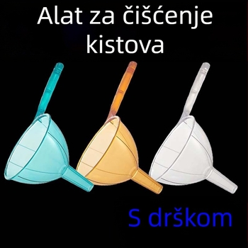Alat za pranje kaligrafskih četkica s plastičnom drškom i prozirnim lijevkom, pogodan za početnike