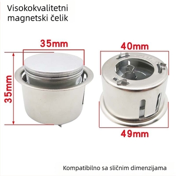 Aksesoari za rižar od magnetskog čelika: regulator temperatura, zaštita visokog napona, okrugli prekidač