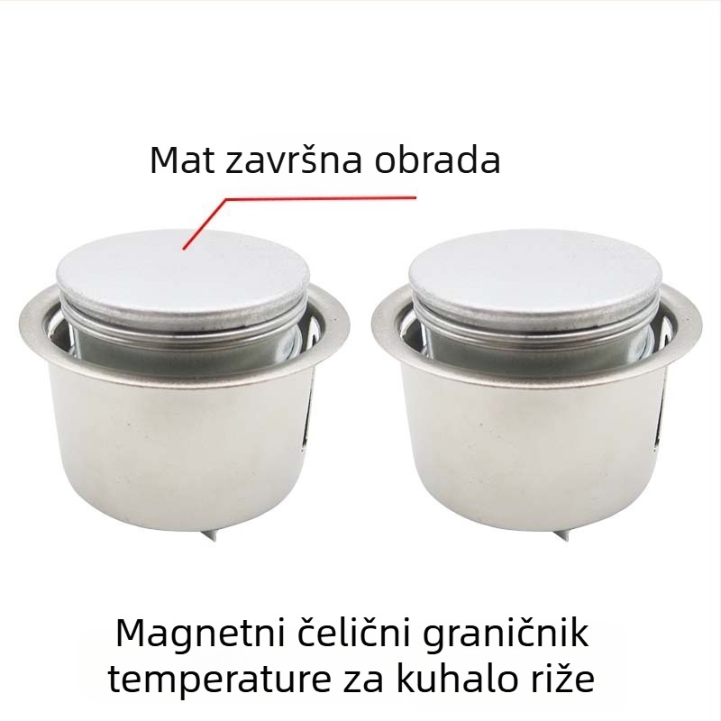 Aksesoari za rižar od magnetskog čelika: regulator temperatura, zaštita visokog napona, okrugli prekidač