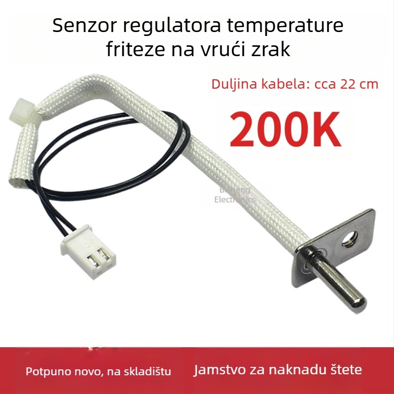 Termostat s NTC senzorom temperature 200K za fritezu na zrak — univerzalni dodaci za električne fritze i pećnice
