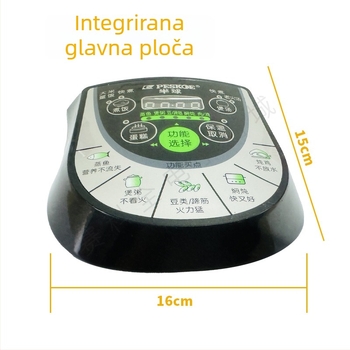 Nova hemisferna crvena pločica za upravljanje električnim loncem pod pritiskom — trokutasta, integrirana univerzalna pločica za popravak