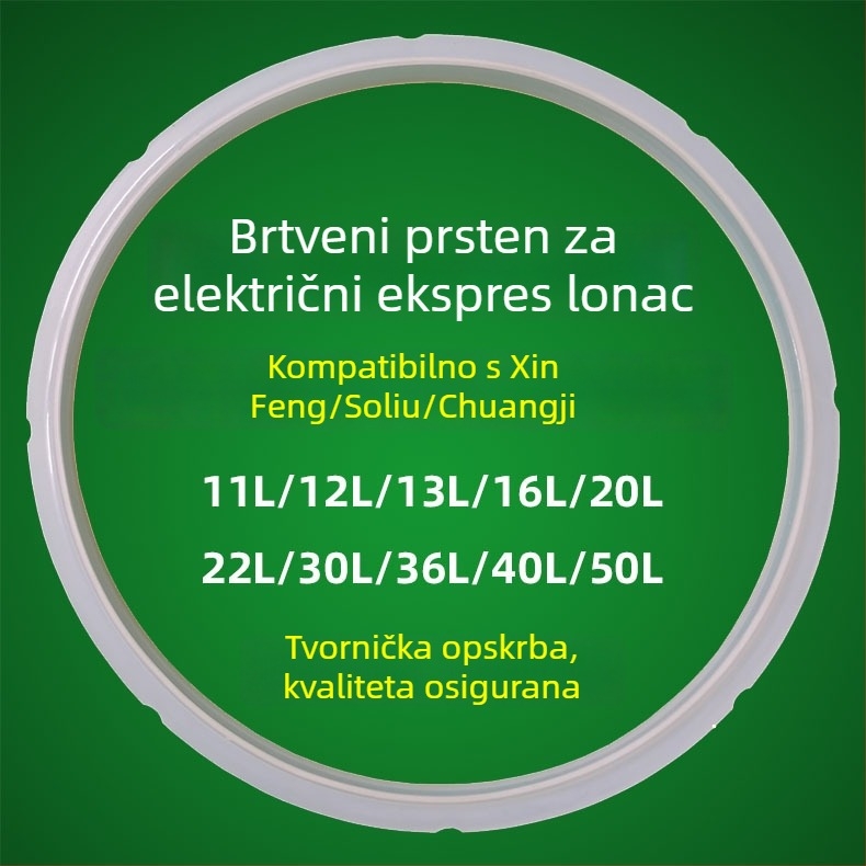 Zaptivački prsten za električni lonac Xinfeng – 13L/16L/24L/26L/40L, gumeni brtvilo, dodaci