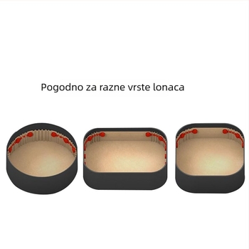Univerzalni magnetski držač od silikona za papirnu podlogu u fritezi na zrak, otporan na visoke temperature, silikon prehrambene kvalitete