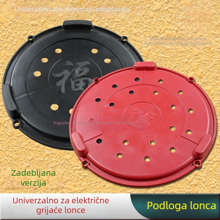 Višenamjensko dno električne posude i baza za wok – plastično dno, pribor