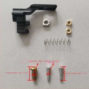 Set ručki od nehrđajućeg čelika za tlak kuhalo, 24–26 cm (gornje i donje)