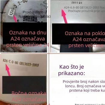 Jinxi Wanbao brtveni prsten za lonac pod pritiskom – vintage stil, kompatibilan sa Shuangxi: gumeni prsten, kožni prsten, kožna podloga za aluminijske posude