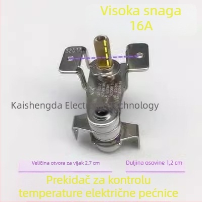 Termostat električne pećnice s mehaničkim podesivim prekidačem temperature i upravljačem – univerzalni originalni pribor za električne grijalice
