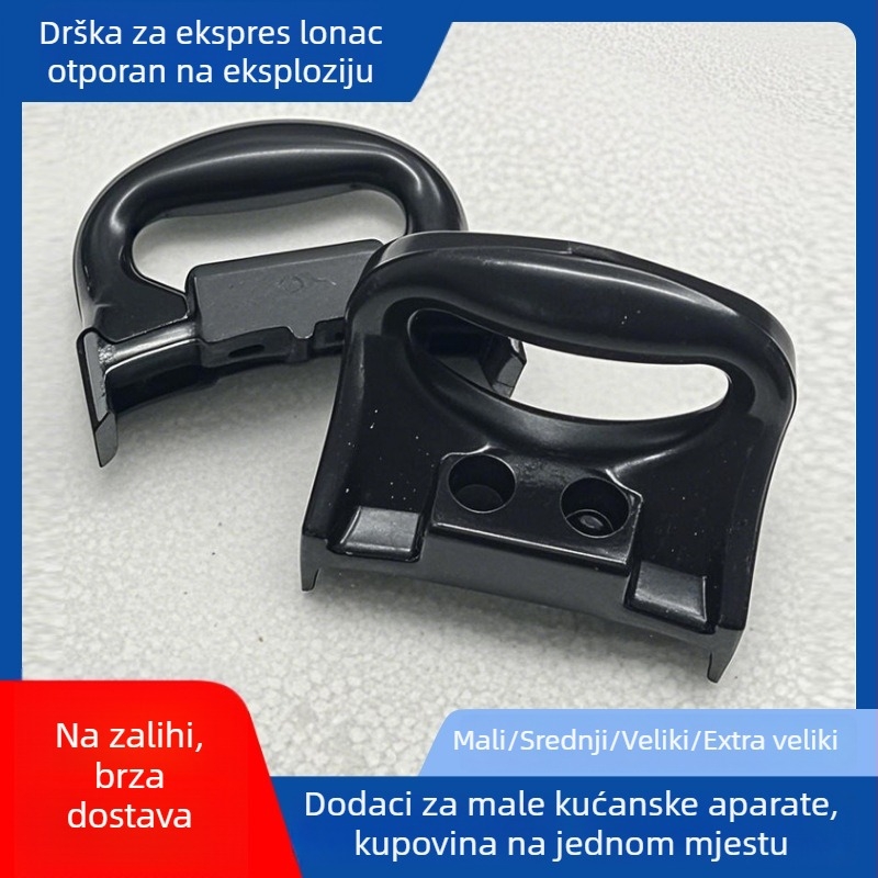 Bakelitna drška za eksplozijski otporne tlakove posude – ručka, uši posude, od male do ekstra velike