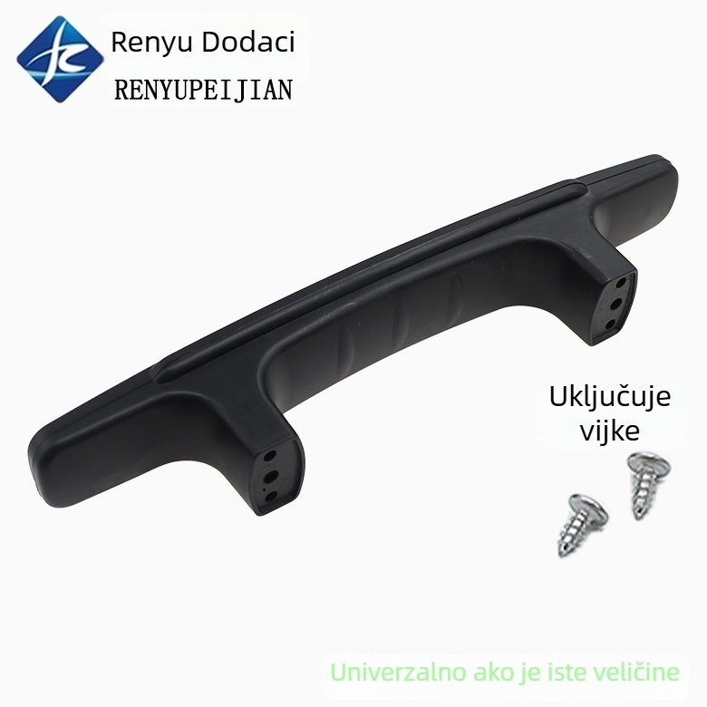 Univerzalna ručka poklopca za veliki kapacitet komercijalnog kuhala za rižu, crna