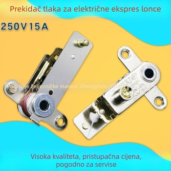 Prekidač kontrole temperature za električni lonac za rižu i električni lonac pod pritiskom, 15A 250V