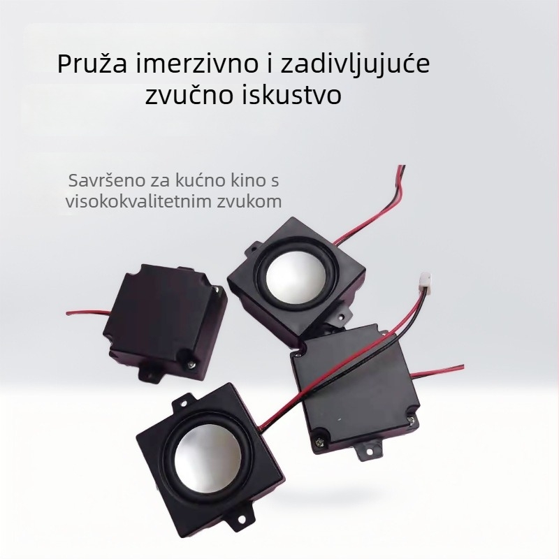 Kompaktni zvučnik širokog dometa, 4 Ω, 3 W, s unutarnjim magnetskim sklopom, zvuk visoke vjernosti