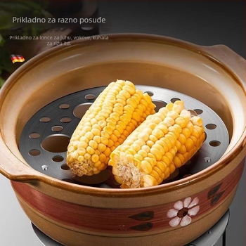 Nehrđajući čelični stalak s visokim nogama, kućni parni varitelj na pari, višenamjenski parni košarica, sklopivi parni stalak
