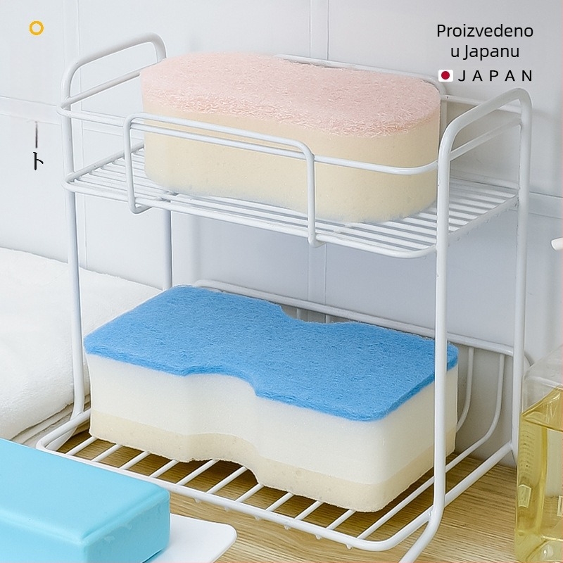 SEIWA-PRO Set spužva za kupanje s exfolijskim slojem, kupovna pamučna vata, dječja krpa za kupanje i kupalna lopta