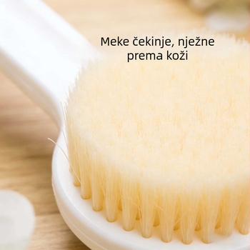 Japanski stil četke za kupanje s mekanim vlaknima i dugom drškom za čišćenje leđa i nježni masažni efekt