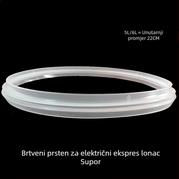 Novi silikonski brtvni prsten za Supor električni lonac s tlakom, 5L