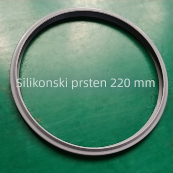 220 mm silikonska brtva za lonac pod pritiskom – visokotemperaturna gumena prsten, prehrambena klasa