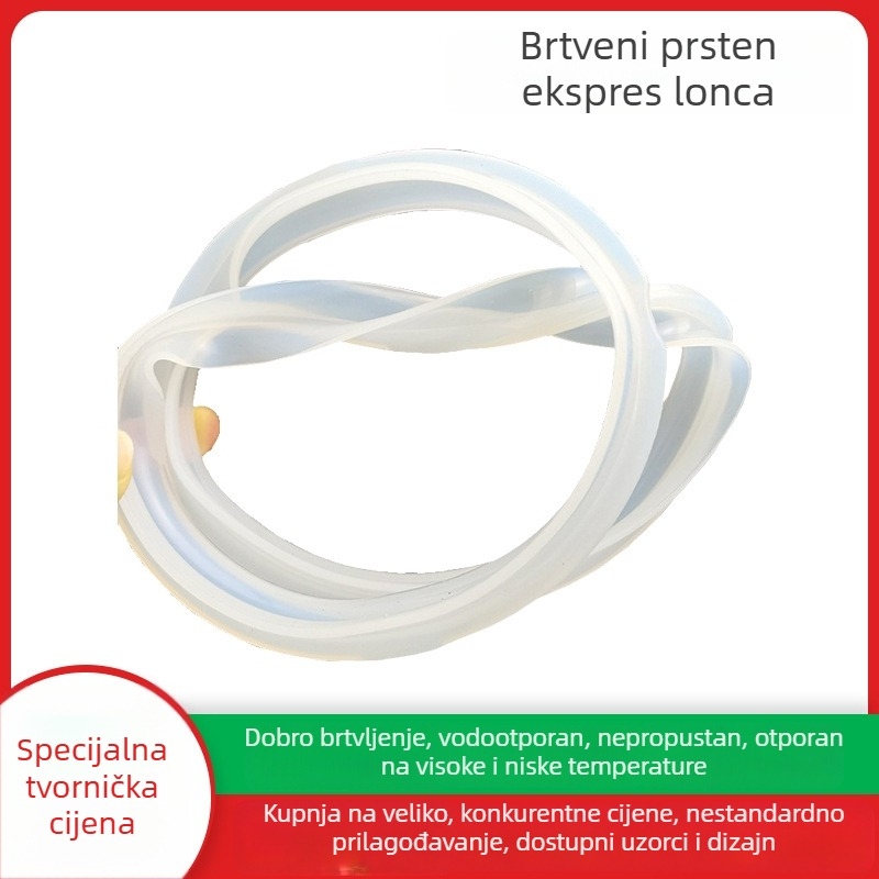 Prilagođeni visokotemperaturni silikonski brtveni prsten za električne posude pod pritiskom 2L–6L