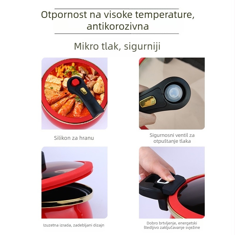 Brtvilo za lonac pod pritiskom – silikon i gumeni prsten, debelog dizajna, za restorane i hotele