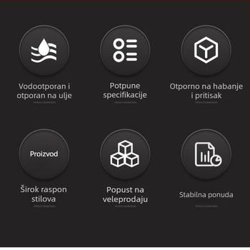 Hidraulički brtveni prsten za podršku, otporan na visoke temperature i tlak, učinkovito brtvljenje, izdržljiv