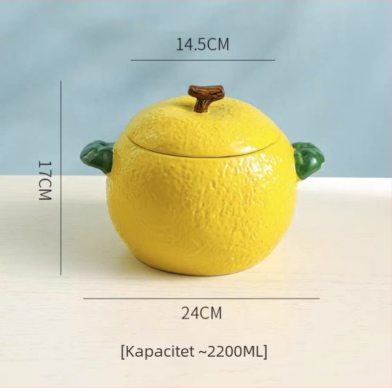 Keramička zdjela za juhu s poklopcem, velika kapaciteta, dvostruke ručke, za rezance i juhe