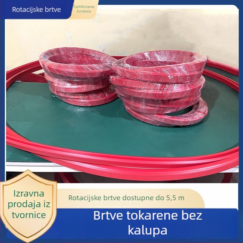 Prilagođene velike poliuretanske brtve za osovine, Y-oblike brtve i nestandardne brtve hidrauličkih cilindara