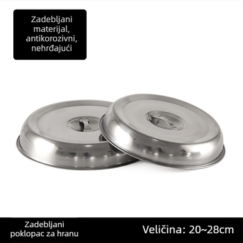 Novi debeli poklopac za Teppanyaki od nehrđajućeg čelika