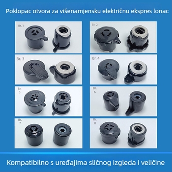 Ventil za ispuštanje tlaka lonca pod pritiskom, univerzalni 4L-6L, parni ventil, sigurnosni ograničivač tlaka, kapica ventila